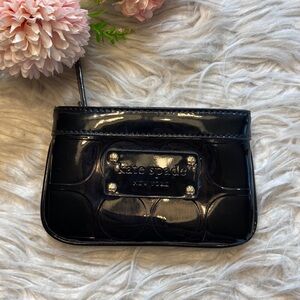 Kate Spade Black Patent‎ Leather Wallet